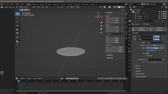 03-2 Using Modifiers to Create Forms and Rendering