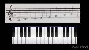 3 класс. Пение ля минор с дирижированием в размере 3/8