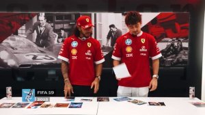 Lewis Hamilton and Charles Leclerc Rate Classic Video Games
