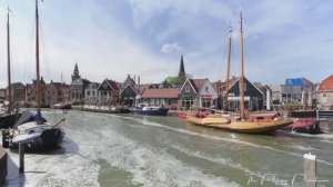 Монникендам, Нидерланды 🇳🇱 / Пешая экскурсия в солнечный день по историческому голландскому...