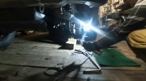 как снять шаровую прадо как разобрат