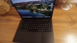 MacBook Pro M4. Распаковка и первые впечатления