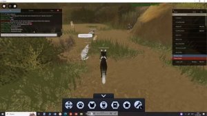 игра Коты воители в роблокс/объясняю новичкам/простит