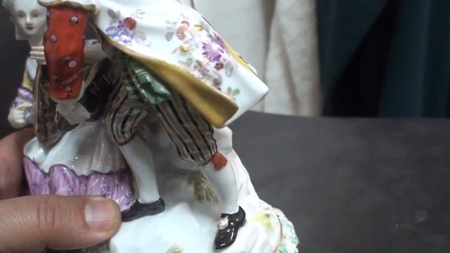 Мейсен композиция конец 19 века в отличном состоянии на продажу смотреть онлайн