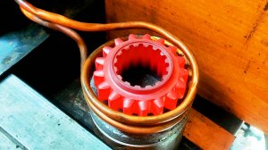 Как проточить закалённую шестерню блокировки для трактора МТЗ.