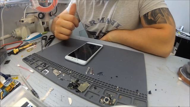 Huawei P8  Lite 2017 - Замена дисплейного модуля ( Display Replacement).