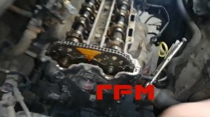 Замена цепи ГРМ на Opel Corsa D 1.2, 1.4