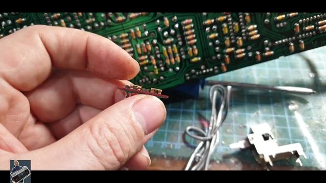 Sharp GF 777 , часть 2, перепайка и монтаж плат на раму