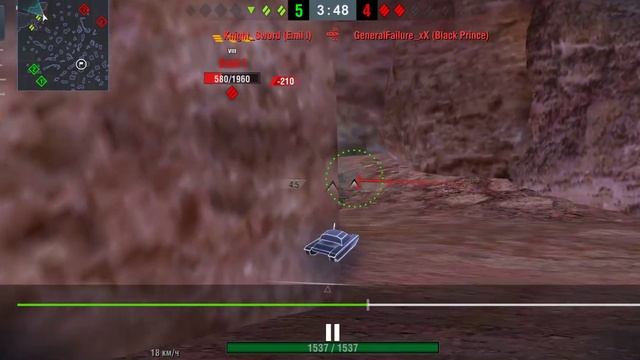 АТ-15 нагнул и закрыл карту без повреждений .Редкий бой WOT Blitz смотреть онлайн