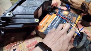 VW Polo Установка Bi Led + ДХО