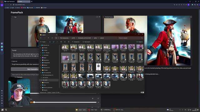 Генерация видео с FramePack: Секреты и Тонкости Настройки смотреть онлайн