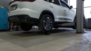 Тест на полный привод провален. CHERY TIGGO  8 PRO MAX (NEW) 2023