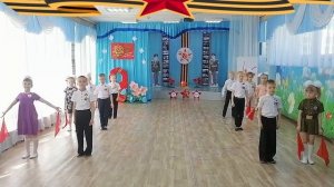 "О той весне" танцевальная композиция к постановке 9 мая воспитанниками подготовительной группы.