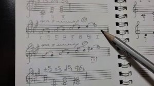 3 класс. Разбор классной работы. Ля мажор, фа-диез минор. Главные трезвучия