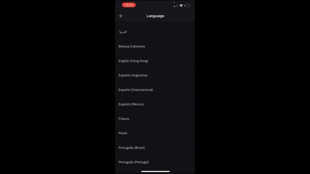 Как сменить язык в байбит ( BYBIT )