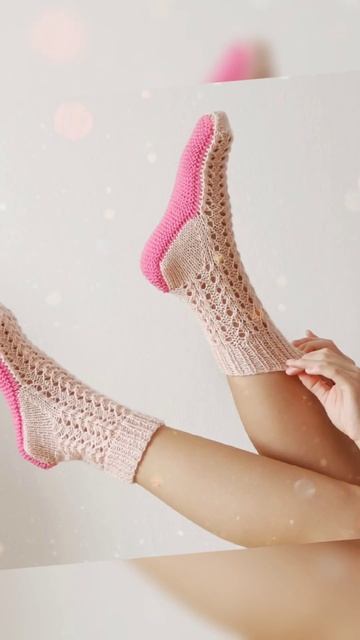 Вязаные носочки всегда в моде!🧦#вязаниеспицами #вяжусама#вязание #носочки#вяжитесо мной#люблювязать смотреть онлайн