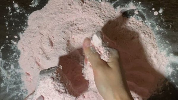 ASMR Baking Soda / Pink Extra Soft Slabs