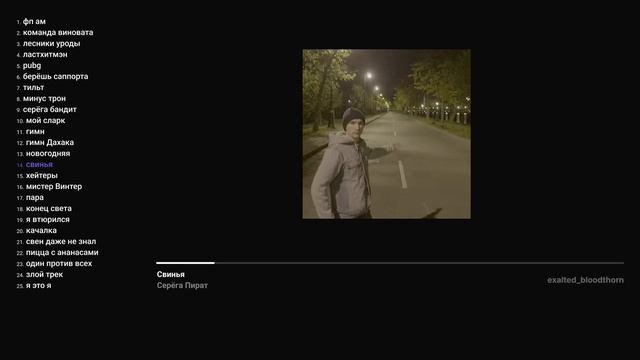 Серёга пират плейлист лучшее смотреть онлайн