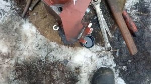 Установка насос дозатора на т 40.Не все так просто.