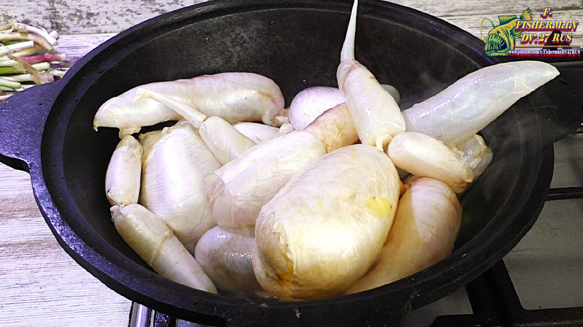 Казан БАЛЫК, рецепт приготовления РЫБЬИХ ПУЗЫРЕЙ, по-Китайски, просто и очень вкусно!