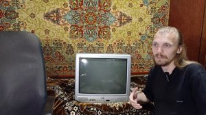 Купил кинескопный телевизор «JVC» в 2024 году.