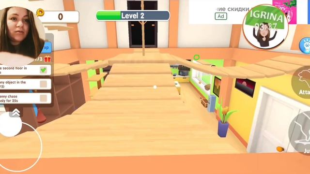 НОВЫЙ КОТ и БАБКА прохождение игры Cat Chaos Prankster ГЛАВА 1 У