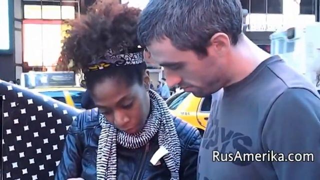 Работа в Нью-Йорке. Тайм Сквер. Портреты для желающих. смотреть онлайн