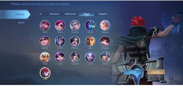 Как изменить персонажа лобби в Mobile Legends | ПЕРЕКЛЮЧИТЕ с