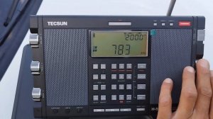 Tecsun H501 на СВ и ДВ край с. Писанец