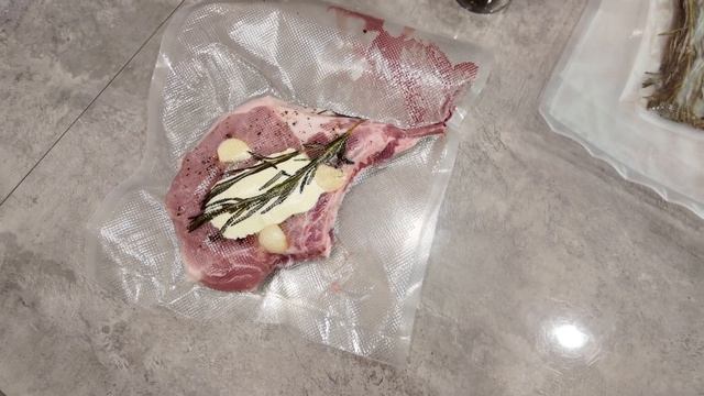 Приготовление Стейка Томагавк методом сувид