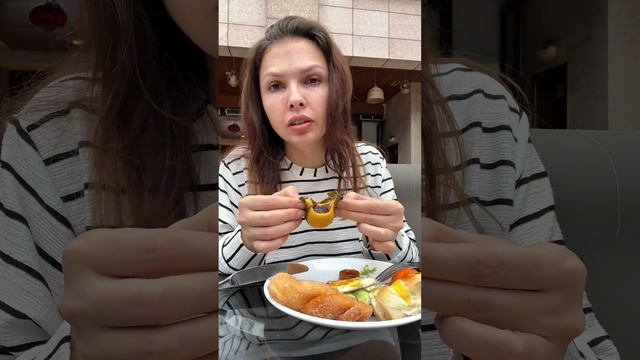 Санья. Хайнань. Китай. Отель Four Season Ocean Courtyard. Обзор завт