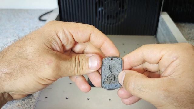 XTool F1 Ultra - 3D Гравировка жетона! Время и результат!