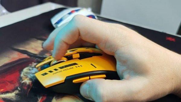 Очень бюджетная беспроводная мышка за 1300р - INPHIC A9