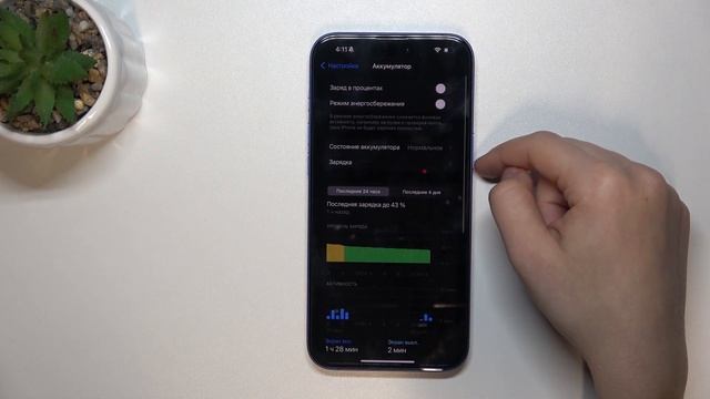 APPLE IPhone 16 Plus | Оптимизация зарядки батареи