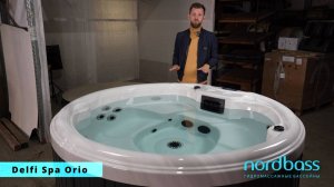 Краткий видеообзор гидромассажного спа-бассейна Delfi Spa Orio