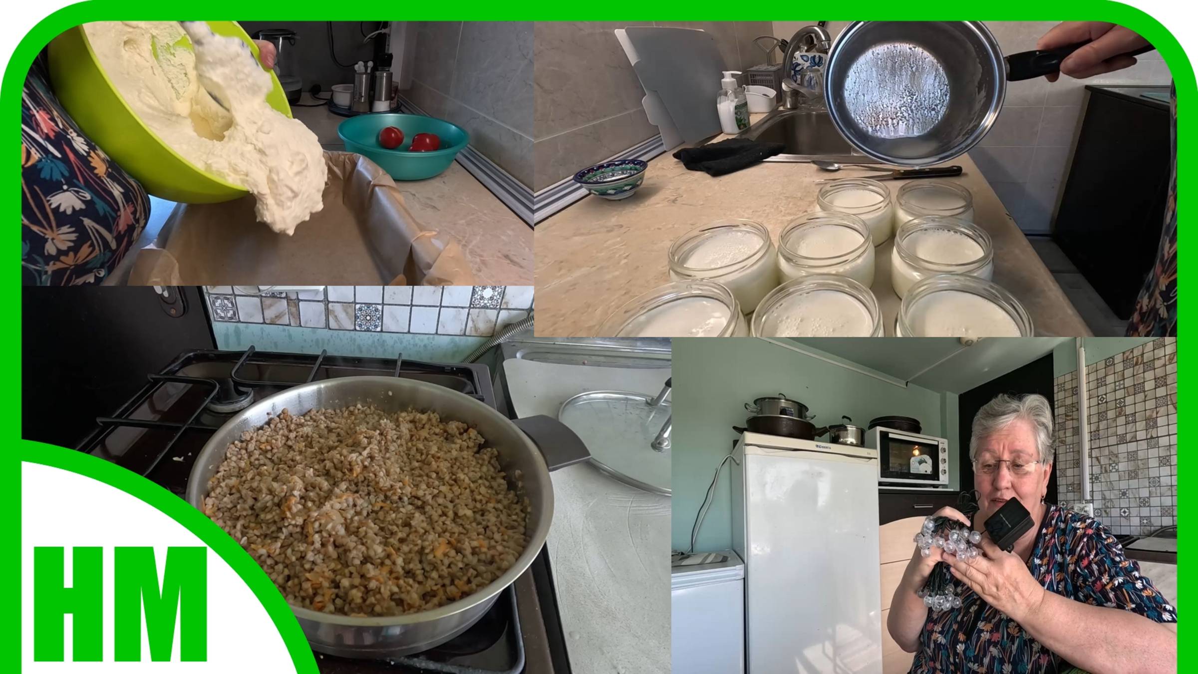 27 мая. Подстриглись. Готовлю еду на неделю. Купила фонарики. Сделала йогурт смотреть онлайн