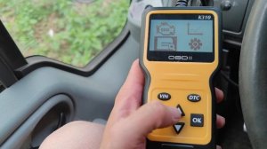 OBD сканер с экраном K310. Как работает