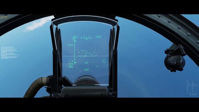 воздушный бой на Су-27 Flanker в небе DCS смотреть онлайн