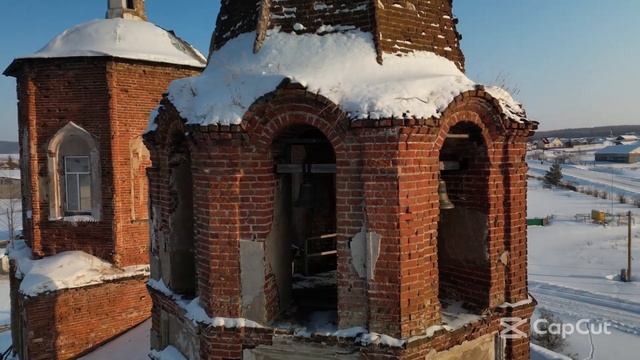 Святотроицкий Храм Dji Mini 3 Pro Cinematic 2.7K вид с пульта опера