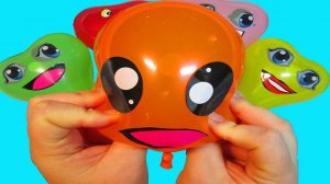 Воздушные шарики Учим цвета с веселой песенкой Песня про шарики Семья пальчики Лопаем шарики с водой