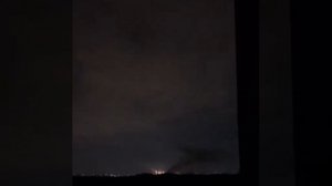 ЗРК Patriot в Киеве пытается отбиться от ракет и Гераней