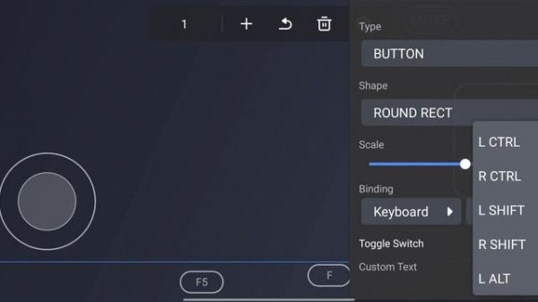 GameHub настройка управления в играх