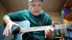 Не для меня придет весна.народная песня на гитаре.подр