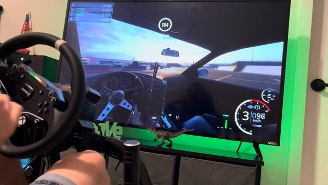 Установка для СИМРЕЙСИНГА MOZA R3 xBox смотреть онлайн