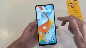 Poco C61 - Обзор. Возможности ультрабюджетного смартфона.