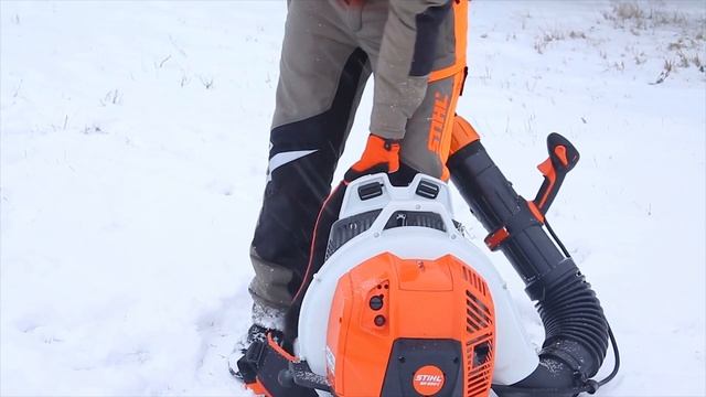 Огляд бензинової повітродувки STIHL BR 800 C | магазин "Добр? смотреть онлайн