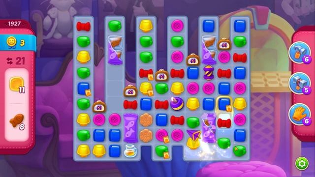 Homescapes Level 1927 Very Hard (No Boosters) / Уровень 1927 Очень Сложный (Без бустеров) 14.03.202