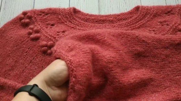 Мой необыкновенный свитер из пряжи Drops Air