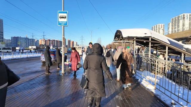 Мурино.Самый лучший чебурек на Земле! Проход к метро Д?