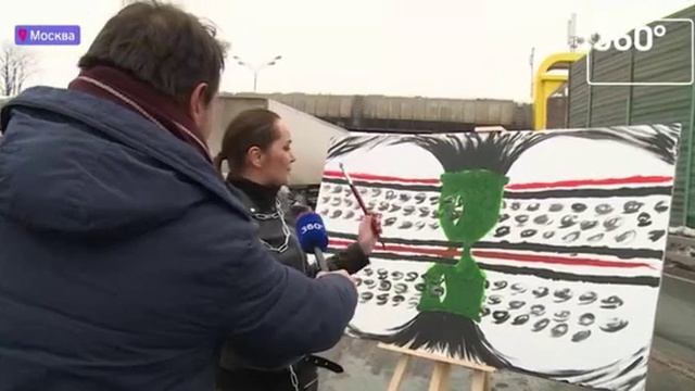 АРТ–ПРОТЕСТ ПРОТИВ ПРОБОК ПРОШЕЛ НА МКАД смотреть онлайн